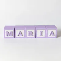 Cubos Decorativos com Nome