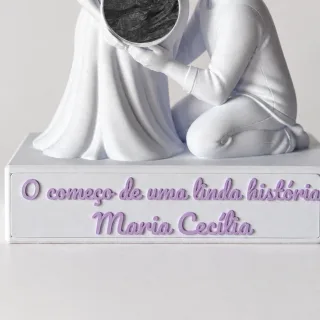 Foto do produto Porta-Retrato 3D de Ultrassom do Casal